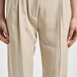 Pantaloni donna Linda beige Y6SI34 V62 SEMICOUTURE 