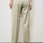 Pantalone donna a palazzo verde salvia P04335 1920045 PESERICO 