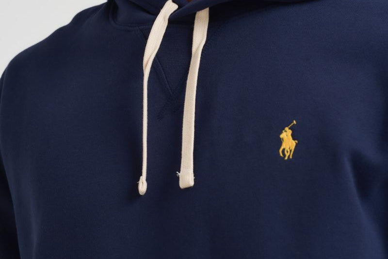 Felpa uomo con cappuccio blu 710P02442 003 RALPH LAUREN 