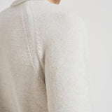 Maglia uomo girocollo grigio chiaro MKN252A 006170AM12 CP COMPANY 