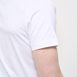 T-shirt uomo girocollo bianca US198 JF0271UZL4000 DONDUP 