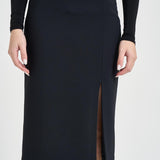 Gonna donna a tubo nera GO147 110 ELISABETTA FRANCHI 
