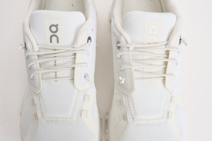 Sneakers uomo Cloud 6 bianche 3MF10071200 WHITEWHITE ON RUNNING 