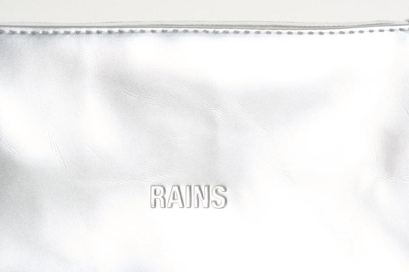 Pochette donna argento laminata 15600 51 RAINS 