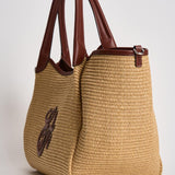 Borsa donna tote bag marrone EW001009 AF25819M1334 EMPORIO ARMANI 