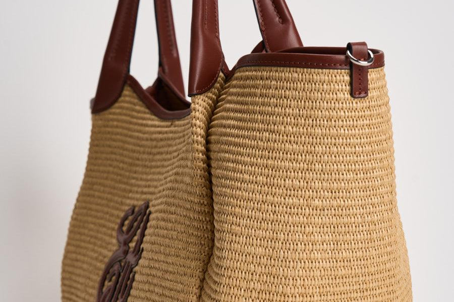 Borsa donna tote bag marrone EW001009 AF25819M1334 EMPORIO ARMANI 