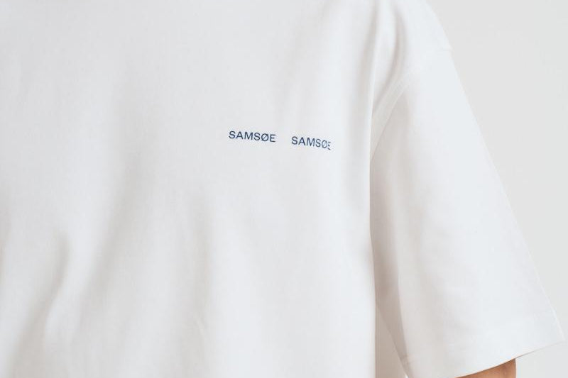T-shirt uomo girocollo Saflorian con stampa U25300007 TOMEMORIES SAMSØE SAMSØE 