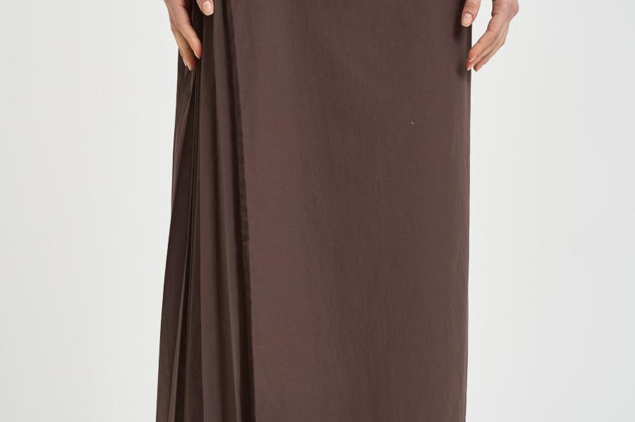 Gonna donna midi Summy tortora 101950 D9490641 INCOTEX 