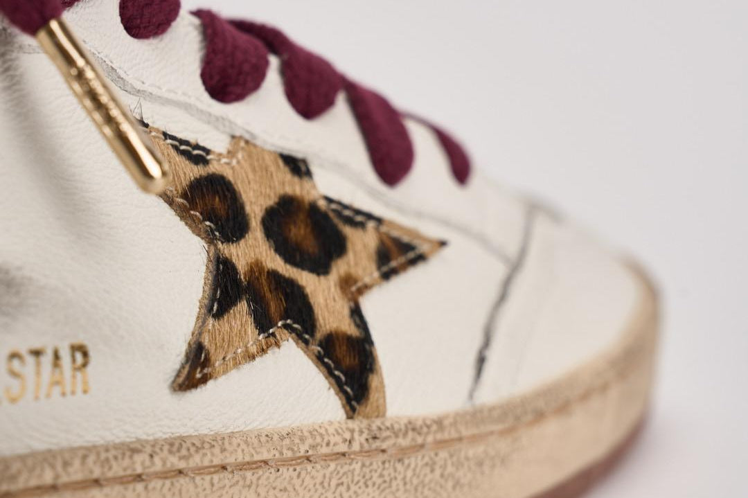 Sneakers donna Ball Star bianca GWF00117 F00806812382 GOLDEN GOOSE 