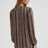 Camicia a righe con lamé J00 BK01C3SM9T5 MISSONI 