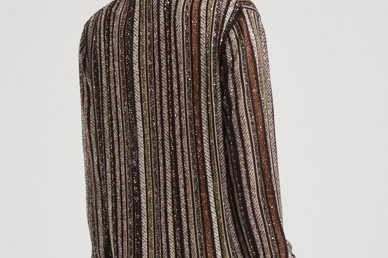 Camicia a righe con lamé J00 BK01C3SM9T5 MISSONI 