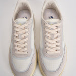 Sneakers uomo Wildpace bianco e beige LDLM AK01 AUTRY 
