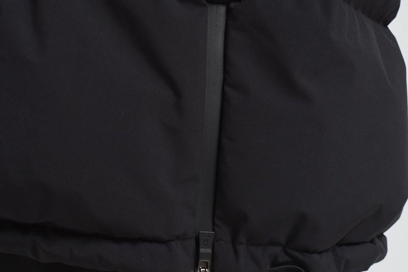 Piumino donna Laminar lungo nero PI002047D 9300 HERNO 