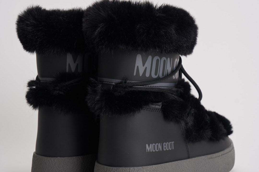 Stivale donna Ltrack Faux Fur Wp New nero 2450130 N001BLACK MOON BOOT 