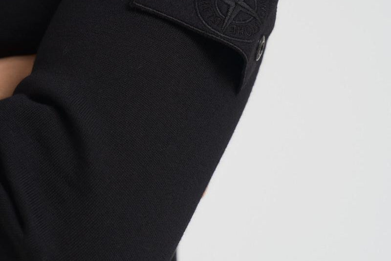 Maglia uomo girocollo nera 5100074 S00FCV0029 STONE ISLAND 