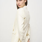 Giacca donna doppiopetto panna 2156 542501 L.B.M. 