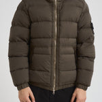 Piumino uomo Tunnel Down verde militare 4100040 S0028V0054 STONE ISLAND 