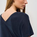 T-shirt donna girocollo blu 25710 60 RRD 