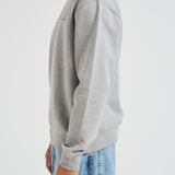 Felpa uomo girocollo grigia crew neck M00018105 GREYMEL SAMSØE SAMSØE 