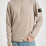 Maglia uomo girocollo beige 5100052 S00B0V009A STONE ISLAND 
