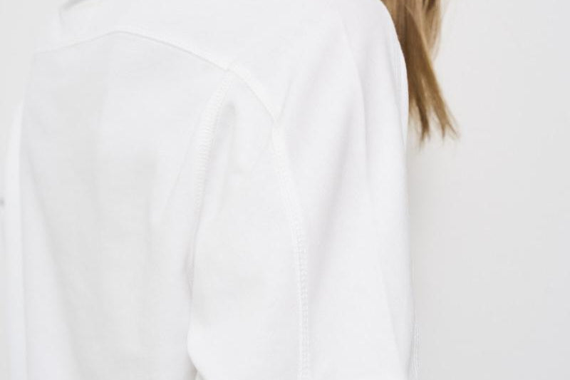 T-shirt donna bianca in cotone Jaylin 10524 IVY1 ANINE BING 
