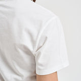 T-shirt donna girocollo bianca con ricamo EMILIE 09769L MC2 SAINT BARTH 