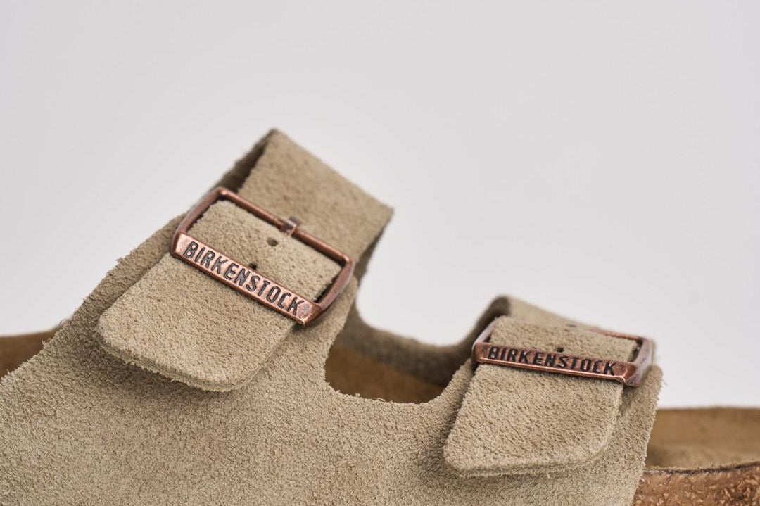 Sandalo arizona donna in suede 951303 TAUPE BIRKENSTOCK 