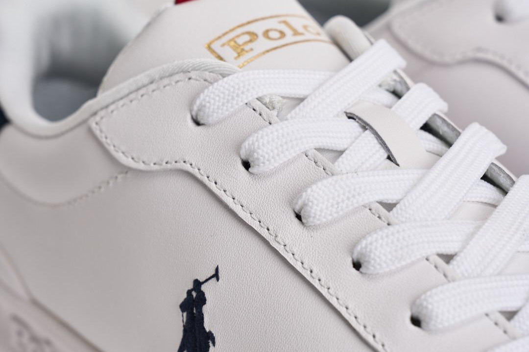 Sneakers uomo Heritage Court II bianca 809860883 003 RALPH LAUREN 