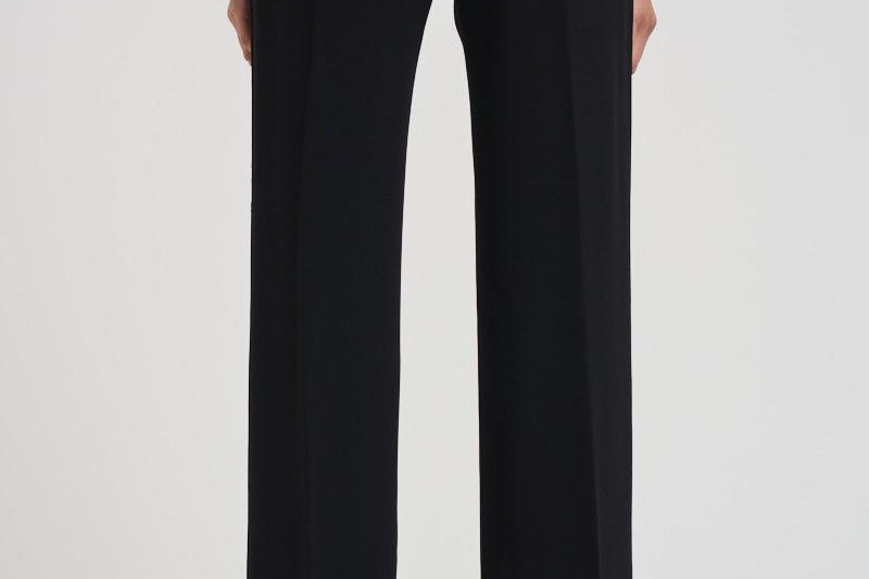 Pantaloni sartoriali donna 14060 8007NERO FORTE FORTE 