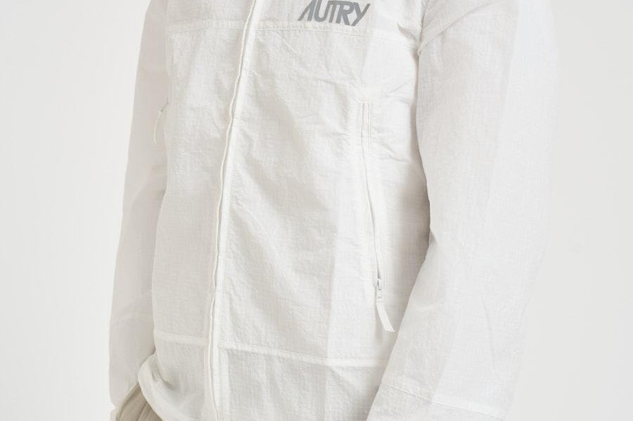 Giubbotto uomo in nylon bianco WBPX 012W AUTRY 