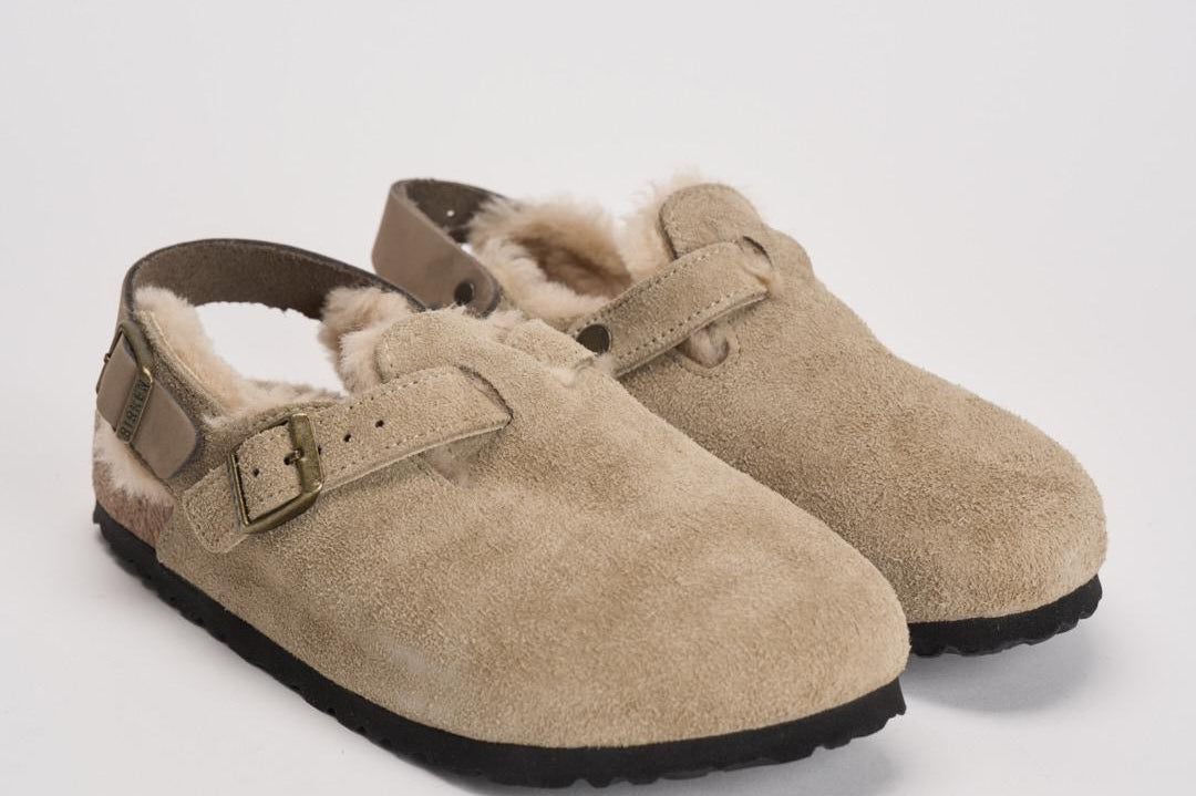 Scarpa donna Tokio Shearling taupe 1028349 TAUPE BIRKENSTOCK 