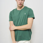 T-shirt uomo girocollo celeste 710671438 422 RALPH LAUREN 