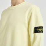 Felpa uomo girocollo gialla 6100060 S0051V003C STONE ISLAND 