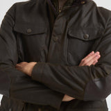 Giacca uomo in cotone cerato Ogston oliva MWX0700 OL51 BARBOUR 