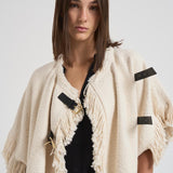 Cappotto donna midi Greya panna MA0449FB C3D04I23EC ISABEL MARANT 