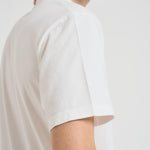 T-shirt uomo girocollo panna con ricamo ARNOTTWM APR10EMB MC2 SAINT BARTH 