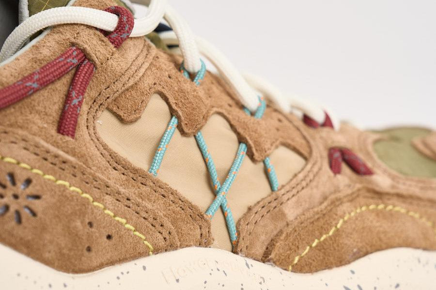 Sneakers uomo Yamabushi cammello YAMABUSHIM 1D57BISCUIT FLOWER MOUNTAIN 