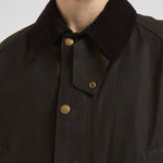 Giacca uomo cerata Ashby verde militare MWX0339 OL71 BARBOUR 