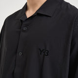 Camicia uomo a manica corta nera KF6044 BLACK Y-3 