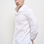 Camicia uomo bianca 8N1C09 1NI9Z0100 EMPORIO ARMANI 
