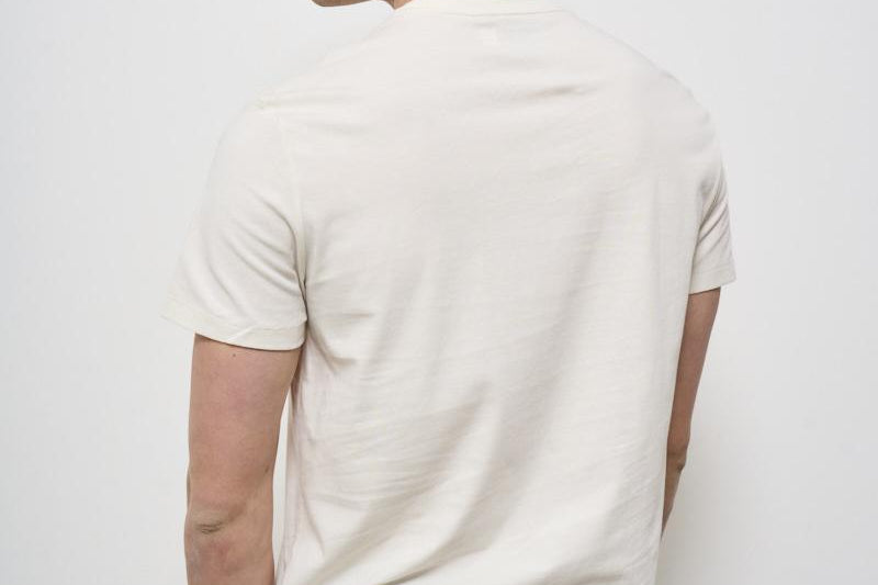 T-shirt uomo girocollo panna 710671438 421 RALPH LAUREN 