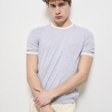 T-shirt uomo girocollo grigia 57135 20671052 GRAN SASSO 