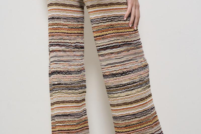 Pantalone donna multicolor DS25SI08 BK042CS01G4 MISSONI 