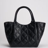 Borsa donna matelassé nera EW001009 AF17630UC001 EMPORIO ARMANI 