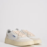 Sneakers donna Medalist in suede grigio chiaro AULW TA01 AUTRY 