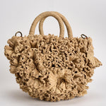 Borsa donna Coral in rafia beige CORAL TEA IBELIV 