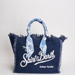 Borsa donna Vanity blu e celeste VANITY 09850L MC2 SAINT BARTH 