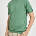 Maglia uomo verde acqua M010524 1310 ACCADEMIE TESSILI 
