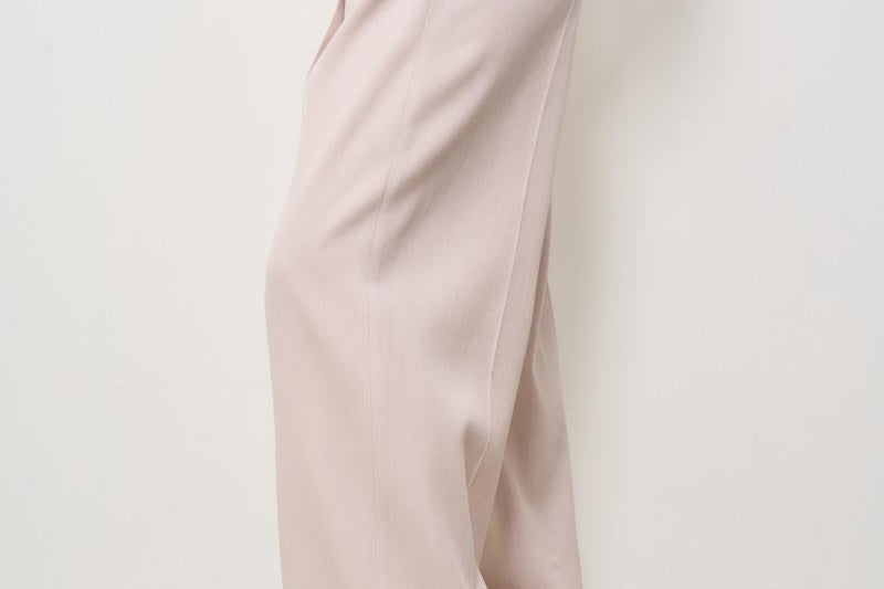Pantalone donna wide leg rosa GWP01203 P00196525235 GOLDEN GOOSE 