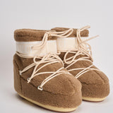 Stivale donna Icon Low in Teddy cammello 1409700 M047CAMEL MOON BOOT 